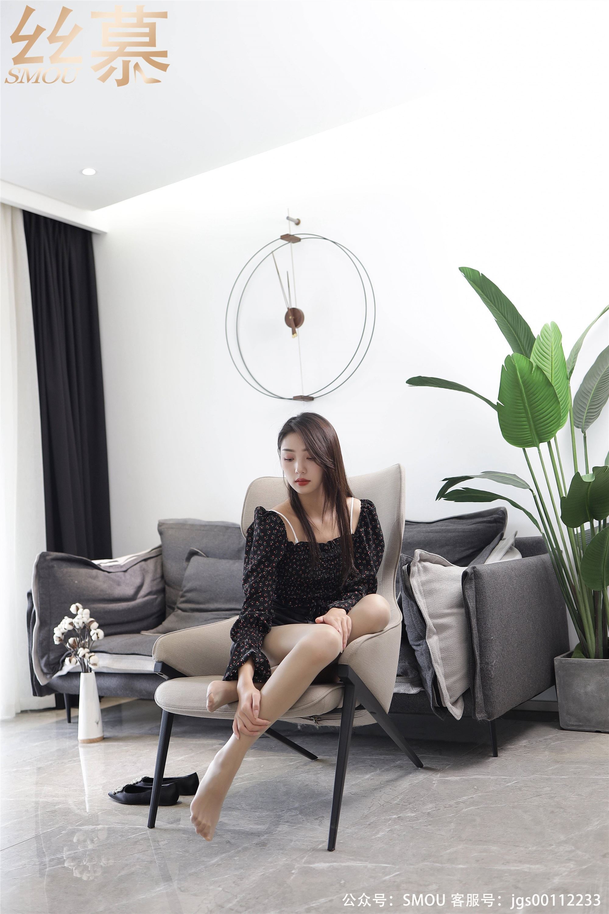 丝慕写真 SM443 天天一元 模特：诗晴《诗晴的平底鞋》